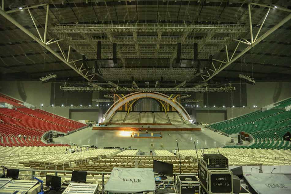 PHOTOS Inside The Philippine Arena ABS CBN News